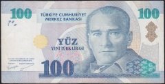 8.Emisyon 100 YTL A22 150450 Çok Temiz