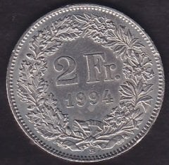 İsviçre 2 Frank 1994