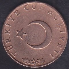 1965 Yılı 10 Kuruş Çok Çok Temiz +