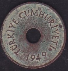 1949 Yılı 2.5 Kuruş