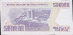 7.Emisyon 4.Tertip 500000 Lira J15 445841 Çil