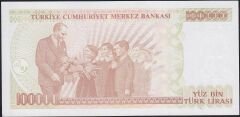 7.Emisyon 3.Tertip 100000 Lira J37 633136 Çil