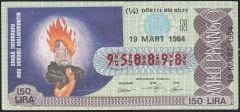 1984 19 Mart Çeyrek Bilet - N Serisi