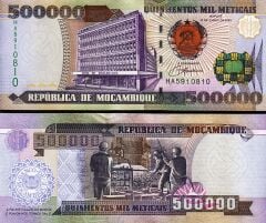 Mozambik 500000 Meticais 2003 Çilaltı Çil Pick 142