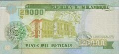 Mozambik 20000 Meticais 1999 Çil Pick 140 ( 444 )
