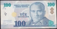 8.Emisyon 100 YTL A28 522101 Temiz