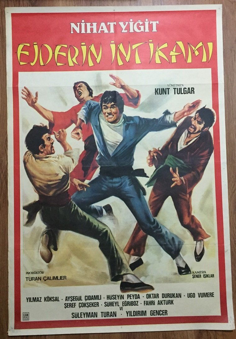 NİHAT YİĞİT - EJDERİN İNTİKAMI - FİLM AFİŞİ