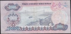 6.EMİSYON 1.TERTİP 1000 LİRA B34 421066 ÇOK TEMİZ +