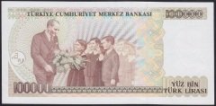 7.EMİSYON 2.TERTİP 100000 LİRA D43 715593 ÇİLALTI