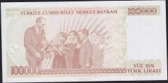 7.Emisyon 3.Tertip 100000 Lira J21 708157 Çil