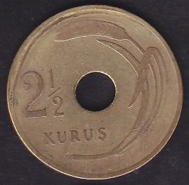 1948 Yılı 2.5 Kuruş