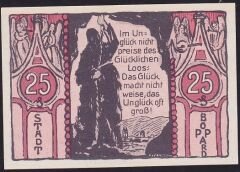 Almanya 25 Pfennig Notgeld 1921 Çil