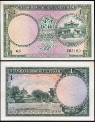 Vietnam ( Güney ) 1 Dong 1956 Çil Pick 1