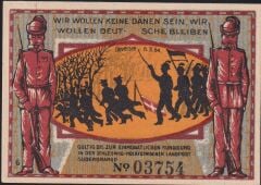 Almanya 50 Pfennig Notgeld 1921 Çil Filigranlı