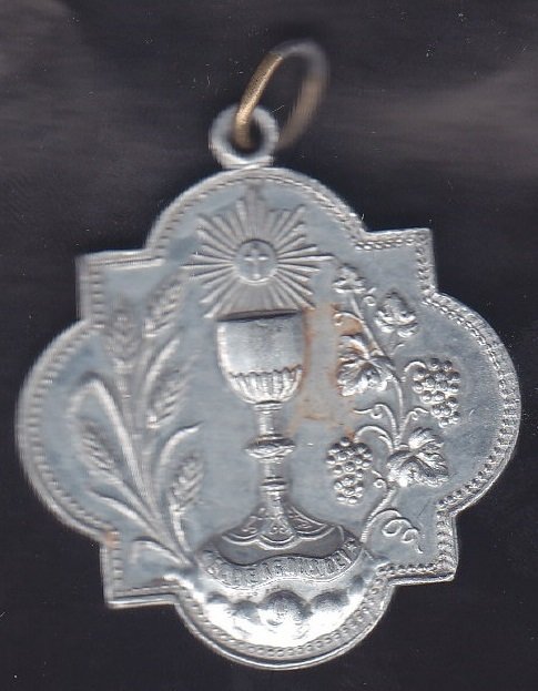 YABANCI DİNİ MADALYON ALİMÜNYUM
