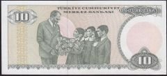 7.Emisyon 2.Tertip 10 Lira D53 382603 Çilaltı Çil