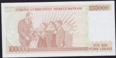 7.Emisyon 3.Tertip 100000 Lira J19 373931 Çil