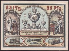 ALMANYA 25 PFENNİNG NOTGELD 1921 ÇİL
