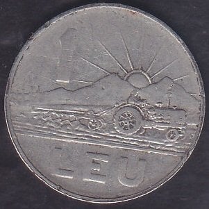 Romanya 1 Leu 1966