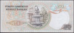 6.Emisyon 1.Tertip 50 Lira B13 248059 Ççt Çilaltı