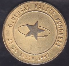 6. ULUSAL KALİTE KONGRESİ KASIM 1997 1 LİRA PİRİNÇ