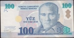 8.Emisyon 100 YTL A35 892307 Çok Temiz