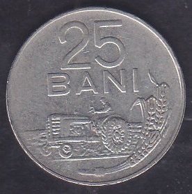 Romanya 25 Bani 1966
