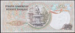 6.Emisyon 1.Tertip 50 Lira B19 199380 Çilaltı Çil