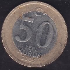2005 Yılı 50 Kuruş