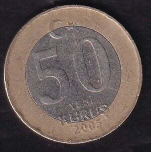 2005 Yılı 50 Yeni Kuruş