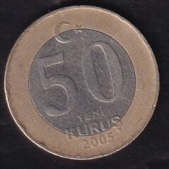 2005 Yılı 50 Yeni Kuruş