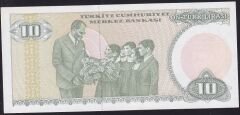 7.Emisyon 1.Tertip 10 Lira C28 078010 Ççt Çilaltı