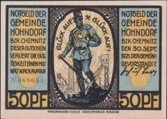 Almanya 50 Pfennig Notgeld 1921 Çil