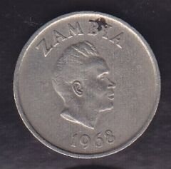 Zambia 5 Ngwee 1968