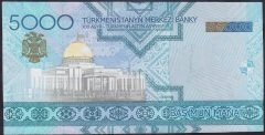 TÜRKMENİSTAN 5000 MANAT 2005 ÇİLALTI