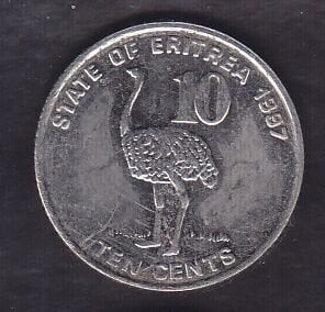 Eritrea 10 Cent 1997