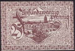 ALMANYA 25 PFENNİNG NOTGELD 1919 ÇİL