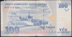 8.Emisyon 100 YTL A47 244324 Haliyle