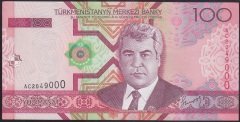 TÜRKMENİSTAN 100 MANAT 2005 ÇİLALTI (000)
