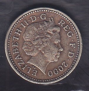 İNGİLTERE 1 POUND 2000