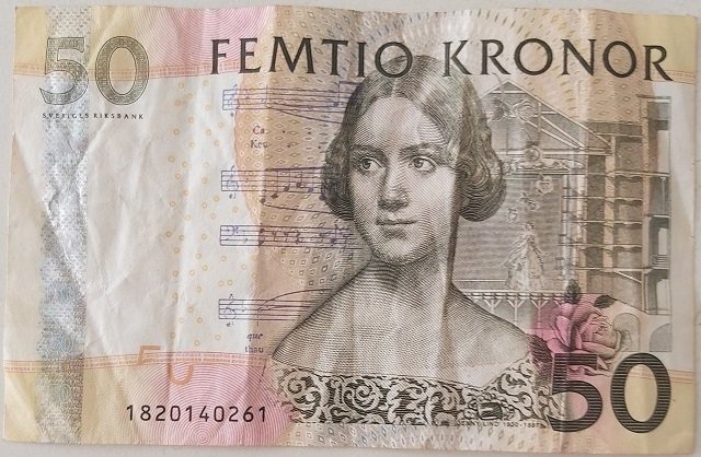 İsveç 50 Kronor 2008 Çok Temiz+ Pick 64b
