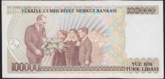 7.EMİSYON 2.TERTİP 100000 LİRA D83 577004 ÇÇT +