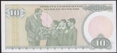 7.Emisyon 1.Tertip 10 Lira C28 078005 Ççt Çilaltı