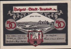 Almanya 50 Pfennig Notgeld 1921 Çil