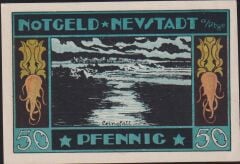 Almanya 50 Pfennig Notgeld 1921 Çil