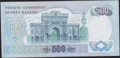 6.Emisyon 2.Tertip 500 Lira L88 100132 Çilaltı