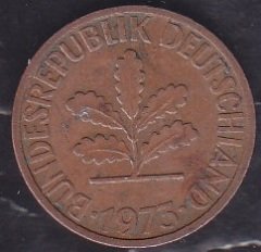 Almanya 2 Pfennig 1973