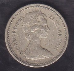 İNGİLTERE 1 POUND 1983