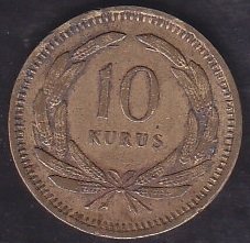 1955 Yılı 10 Kuruş Çok Temiz +