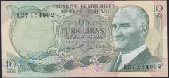 6.EMİSYON 2.TERTİP 10 LİRA K27 154002 ÇÇT ÇİLALTI